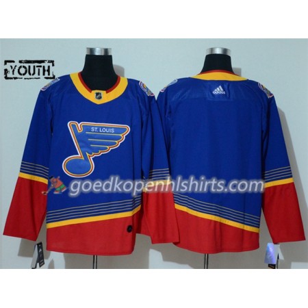 St. Louis Blues Blank Adidas 90s Heritage Authentic Shirt - Kinderen